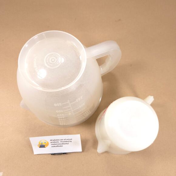 Tupperware Bundle #500 Mix-N-Store Measuring Pitcher #134 Measuring Cup - Picture 6 of 7